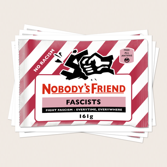 sticker - 20pcs. ciclista antifascista