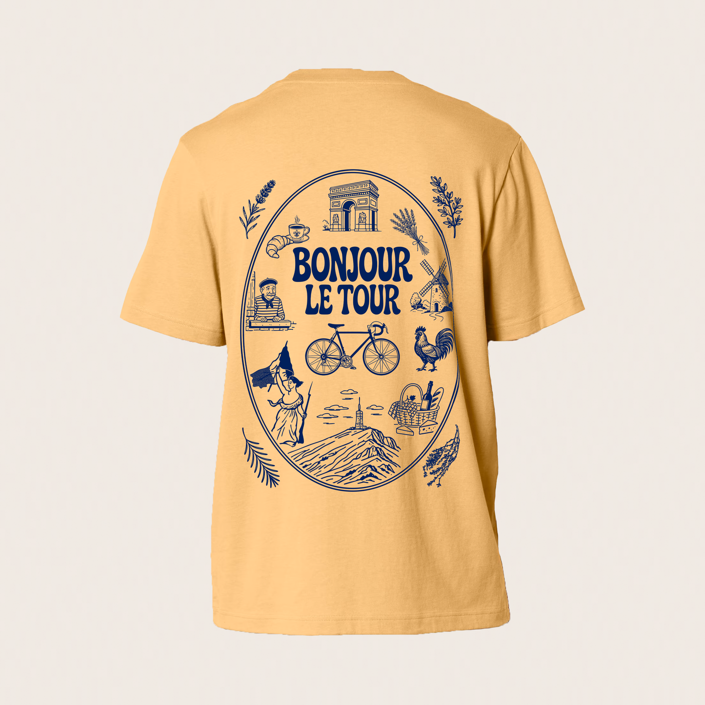 t-shirt - unisex - manual screen printing - ciclista antifascista