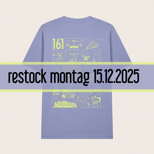 t-shirt - unisex - manueller siebdruck - ciclista antifascista - limited edtion I