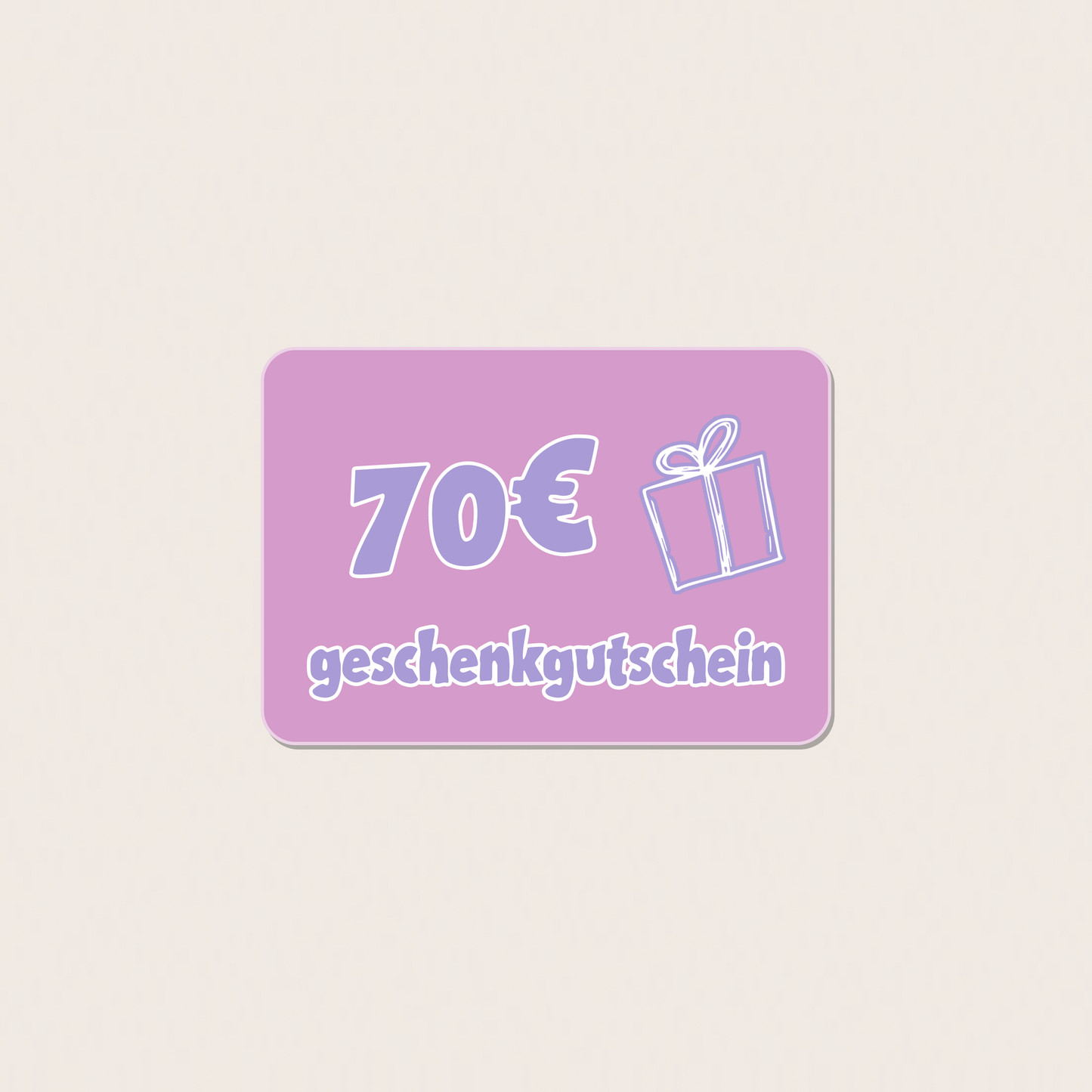 geschenkgutschein