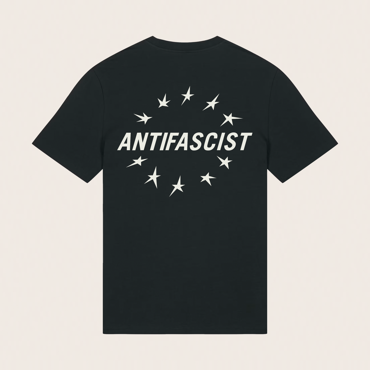 t-shirt - unisex - manueller siebdruck - antifascist