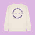 longsleeve - unisex - manueller siebdruck - reifenbreite