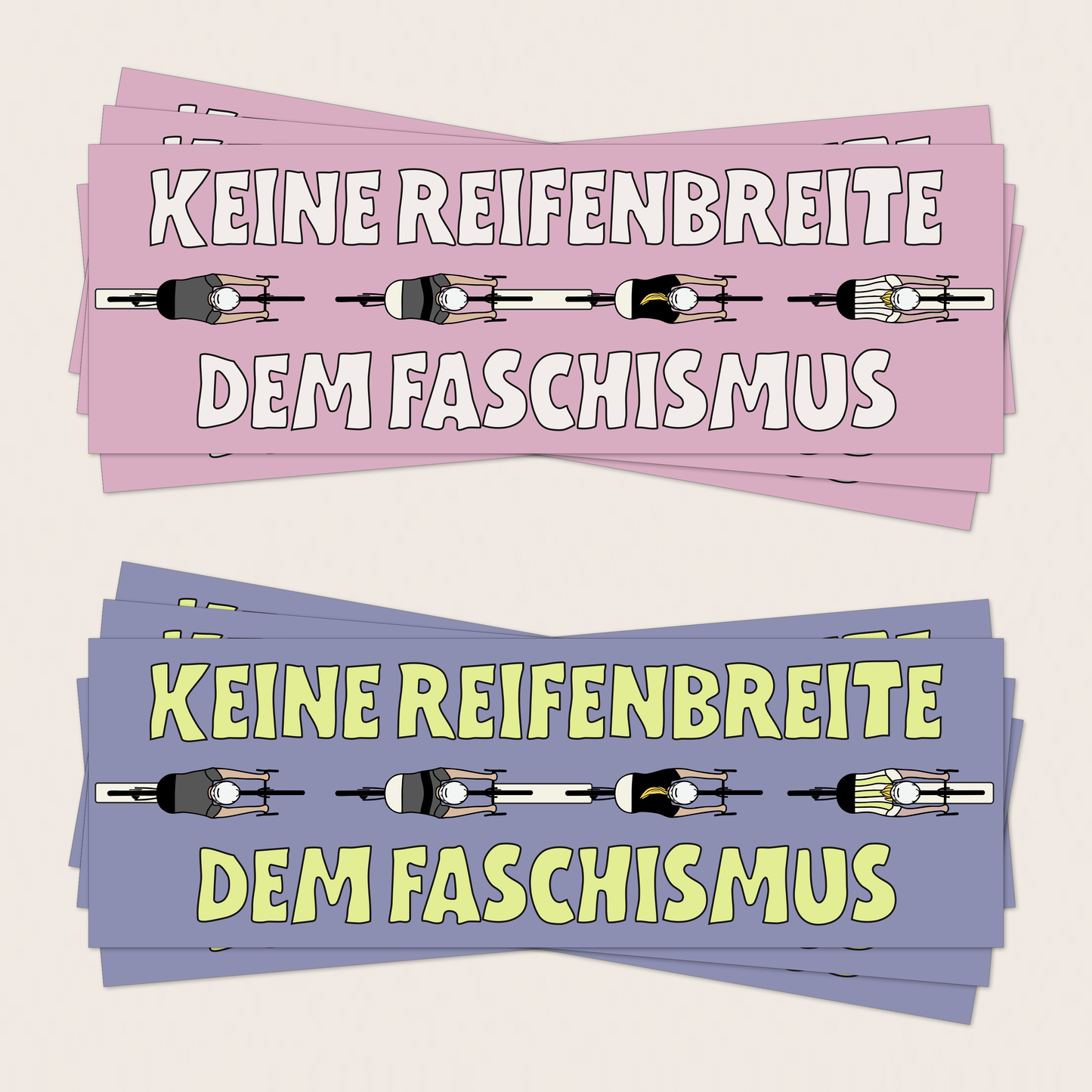 aufkleber - 10stk. keine reifenbreite