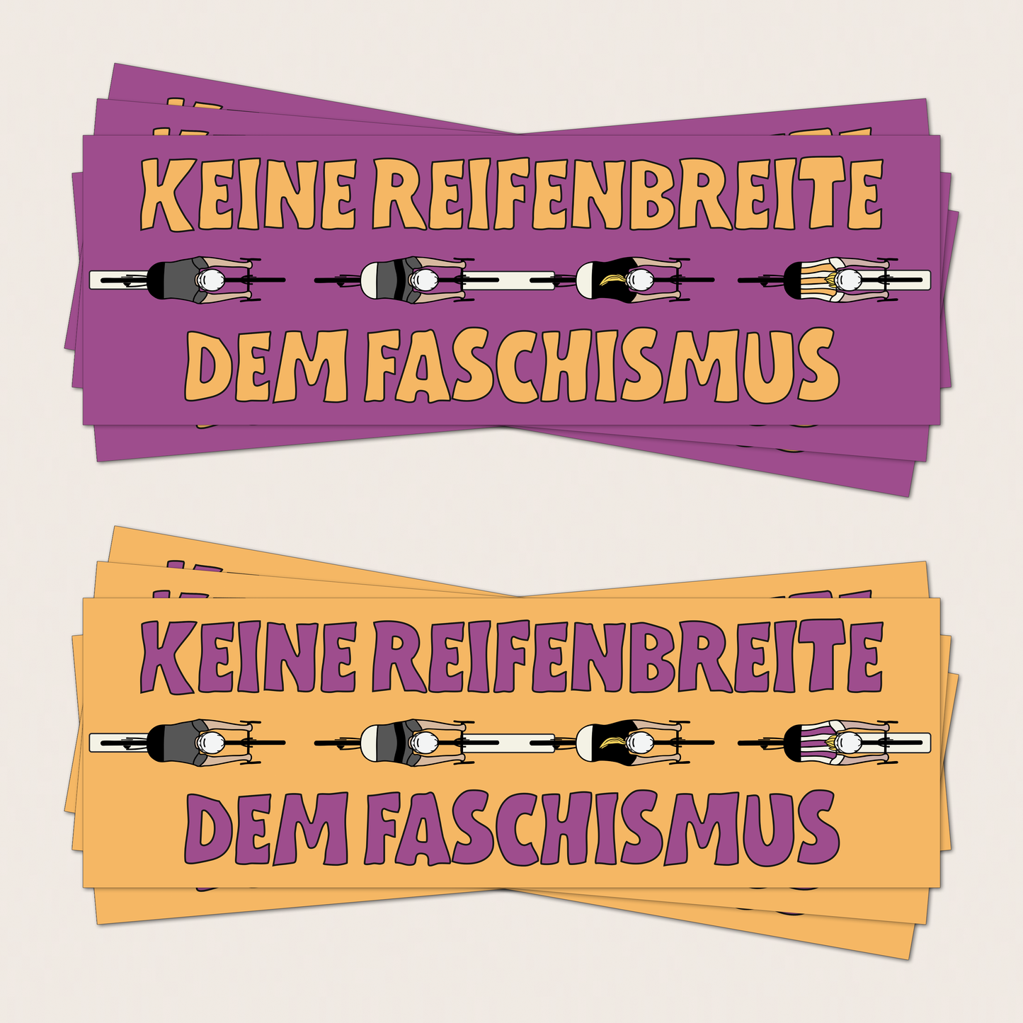 aufkleber - 10stk. keine reifenbreite
