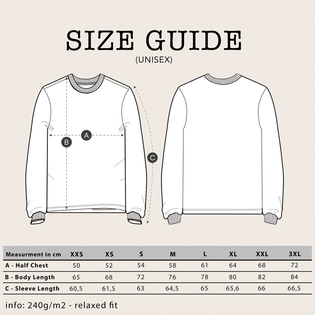 longsleeve - unisex - manueller siebdruck - radler:in