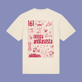t-shirt - unisex - manueller siebdruck - ciclista antifascista