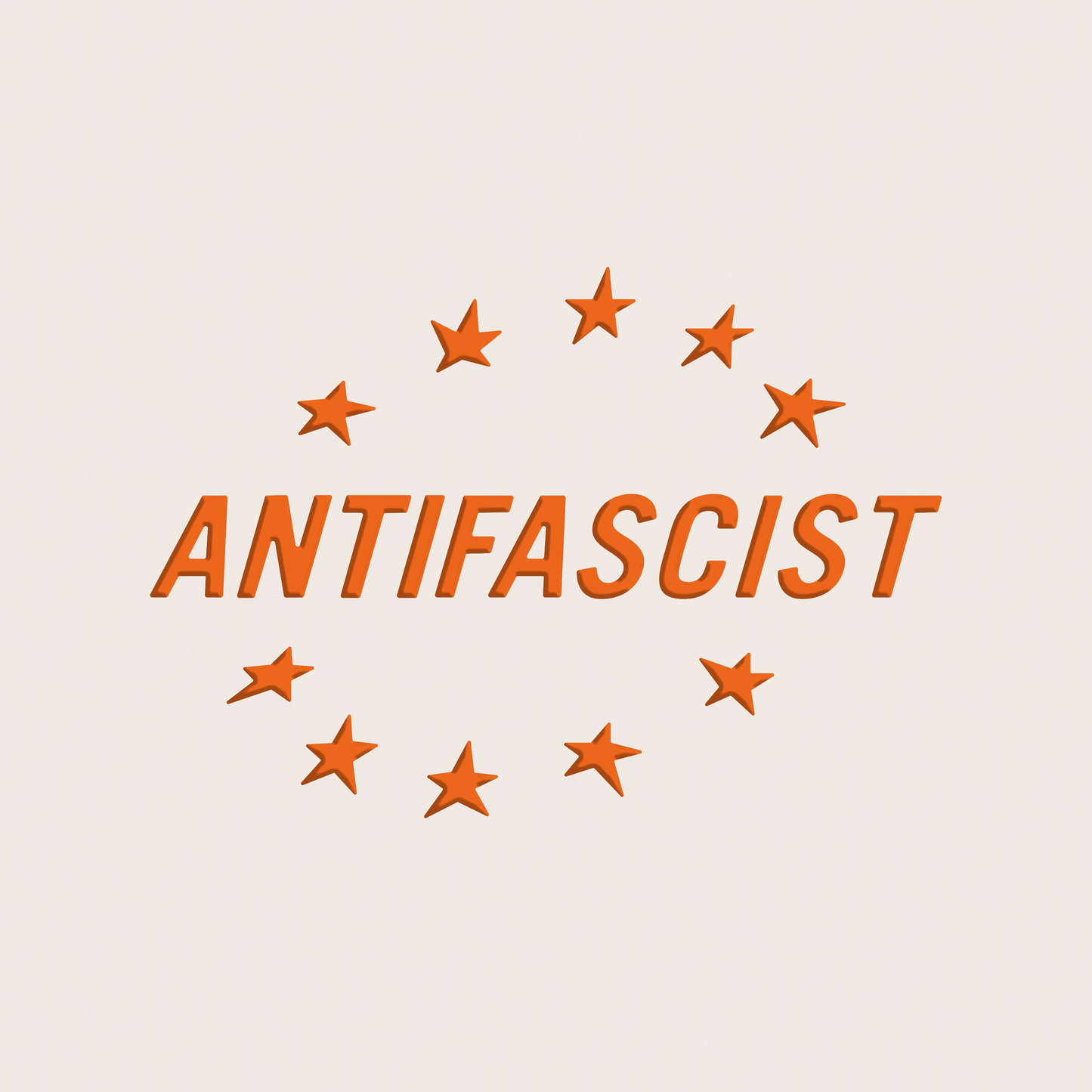 transferaufkleber - 2stk. anti fascist