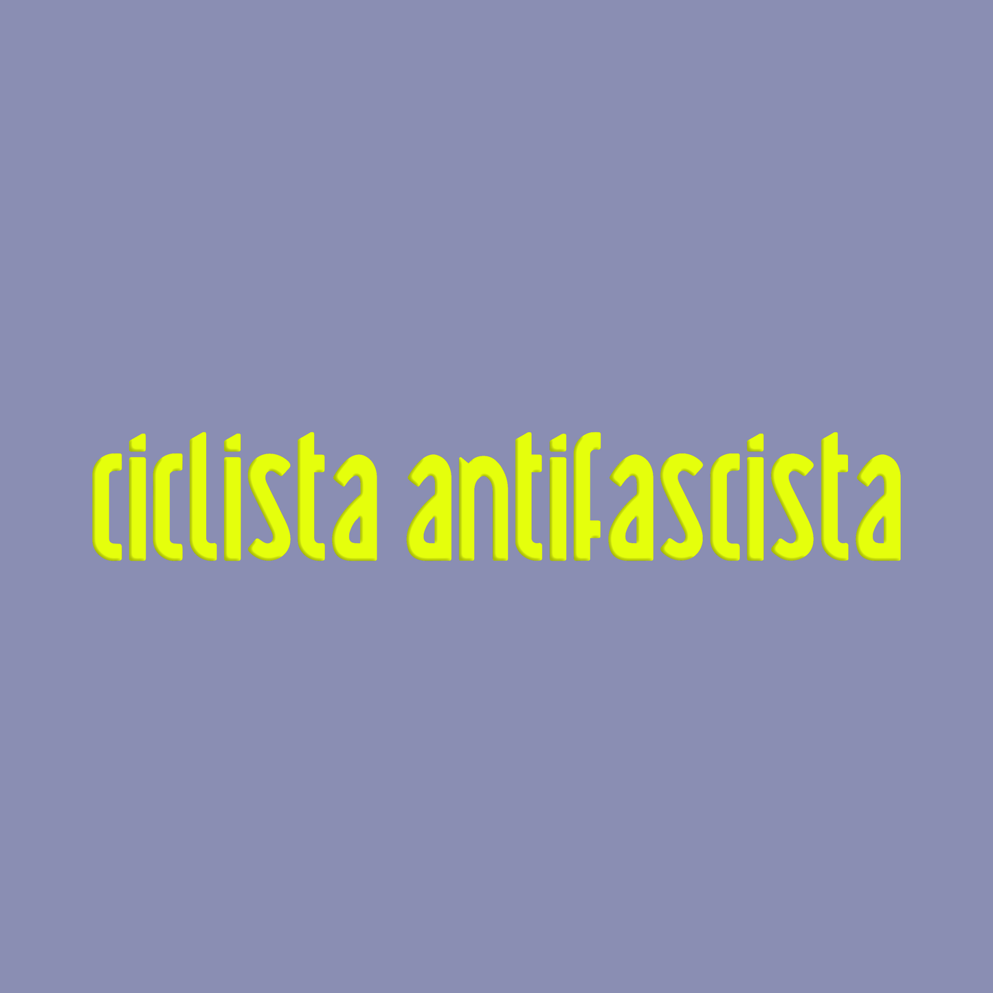 transferaufkleber - 2stk. ciclista antifascista