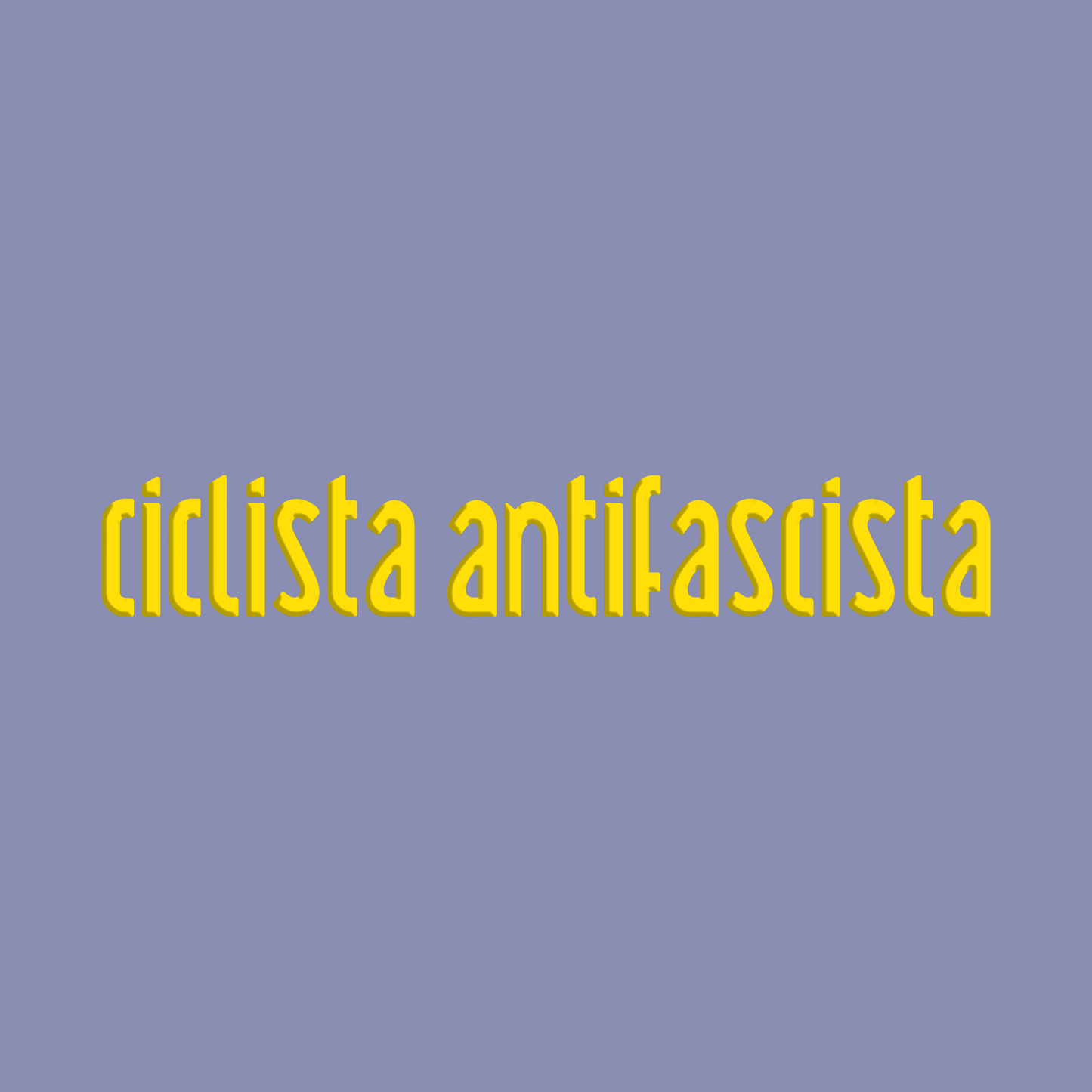 transferaufkleber - 2stk. ciclista antifascista