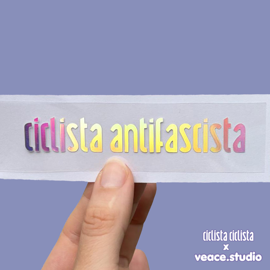 transferaufkleber - 1stk. ciclista antifascista special edition x veace.studio