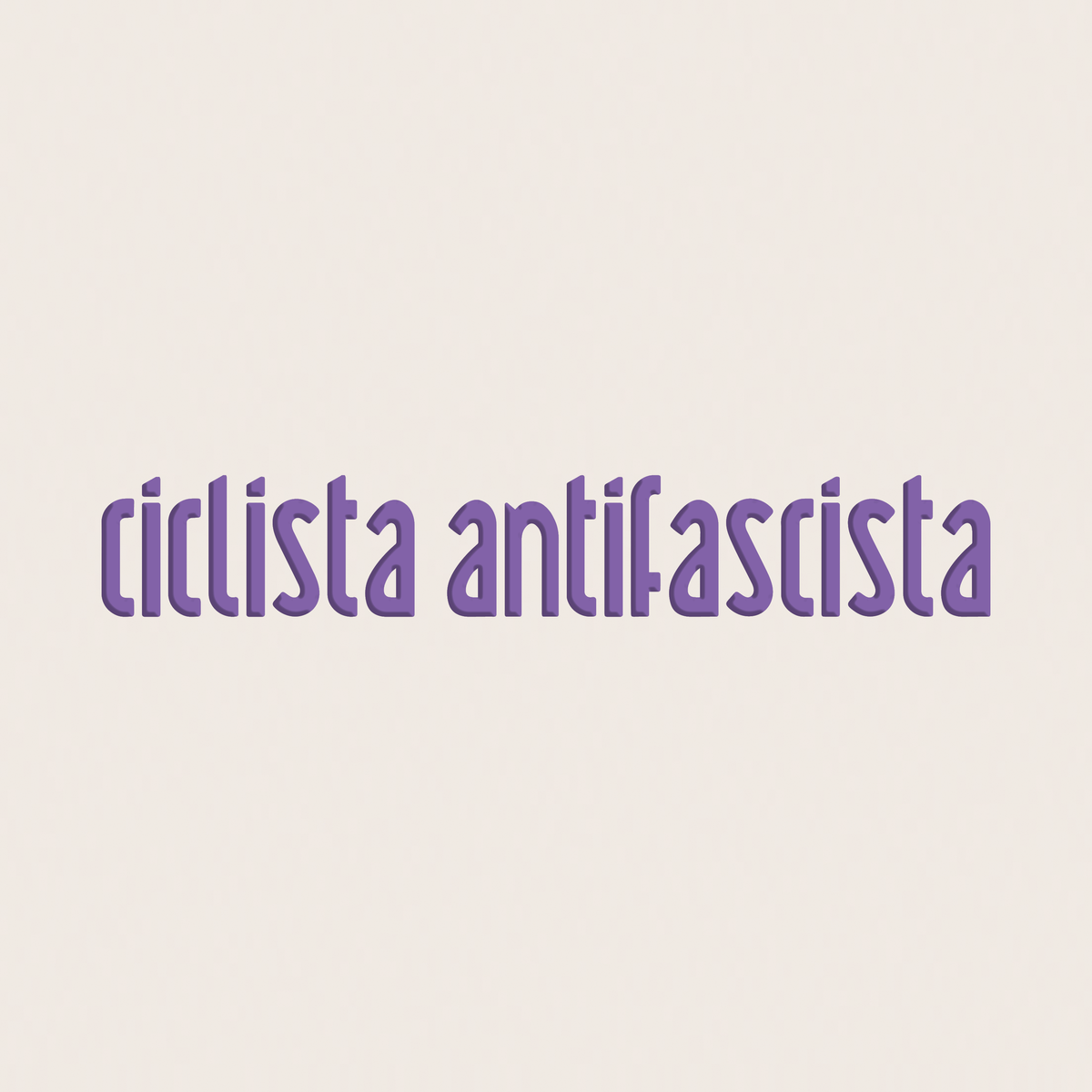 transferaufkleber - 2stk. ciclista antifascista