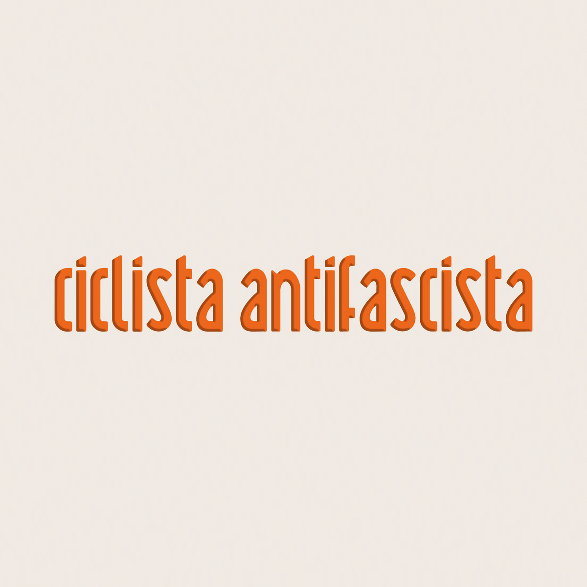 transferaufkleber - 2stk. ciclista antifascista
