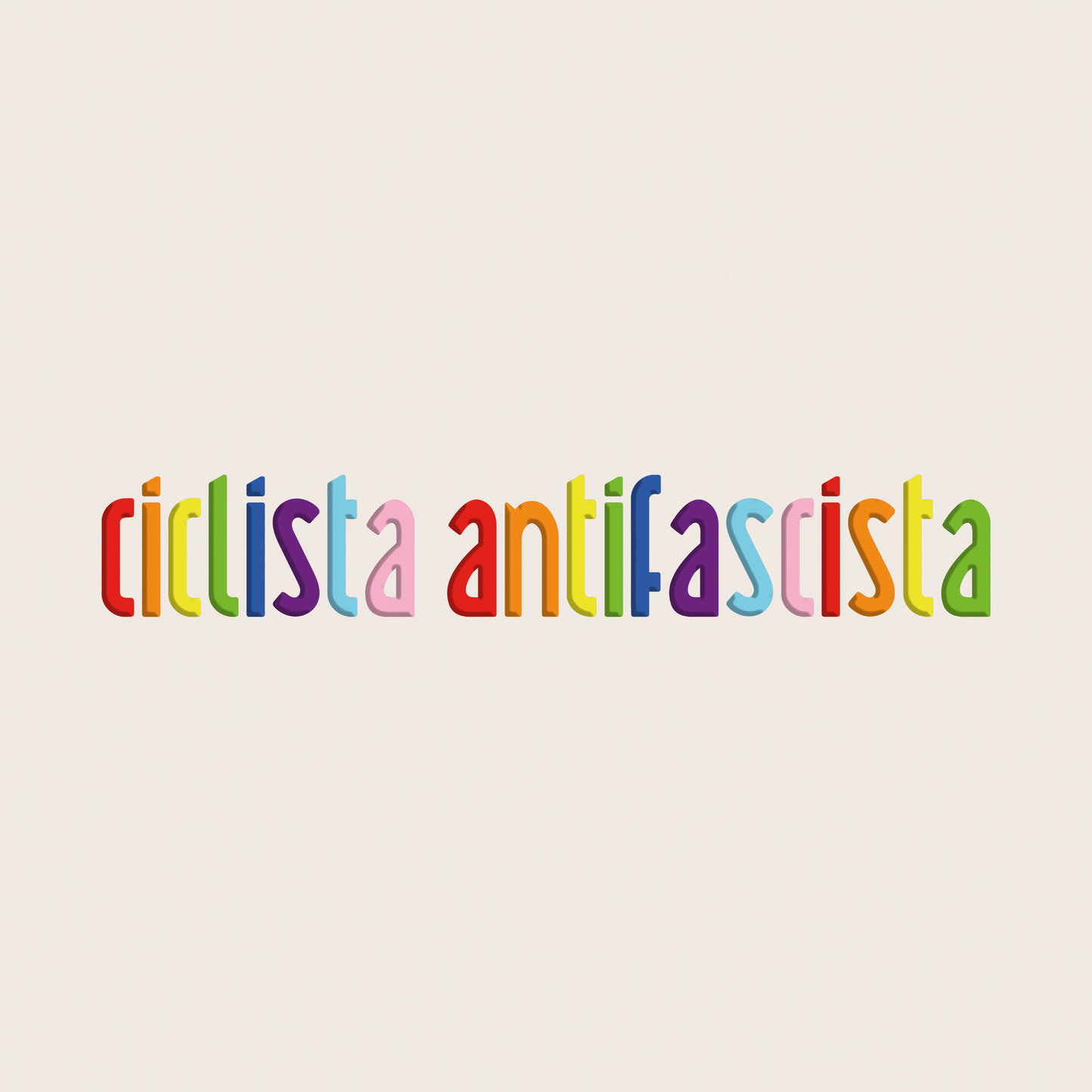 transferaufkleber - 2stk. ciclista antifascista