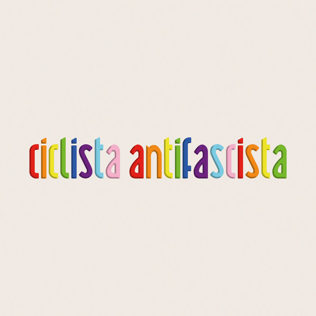 transferaufkleber - 2stk. ciclista antifascista