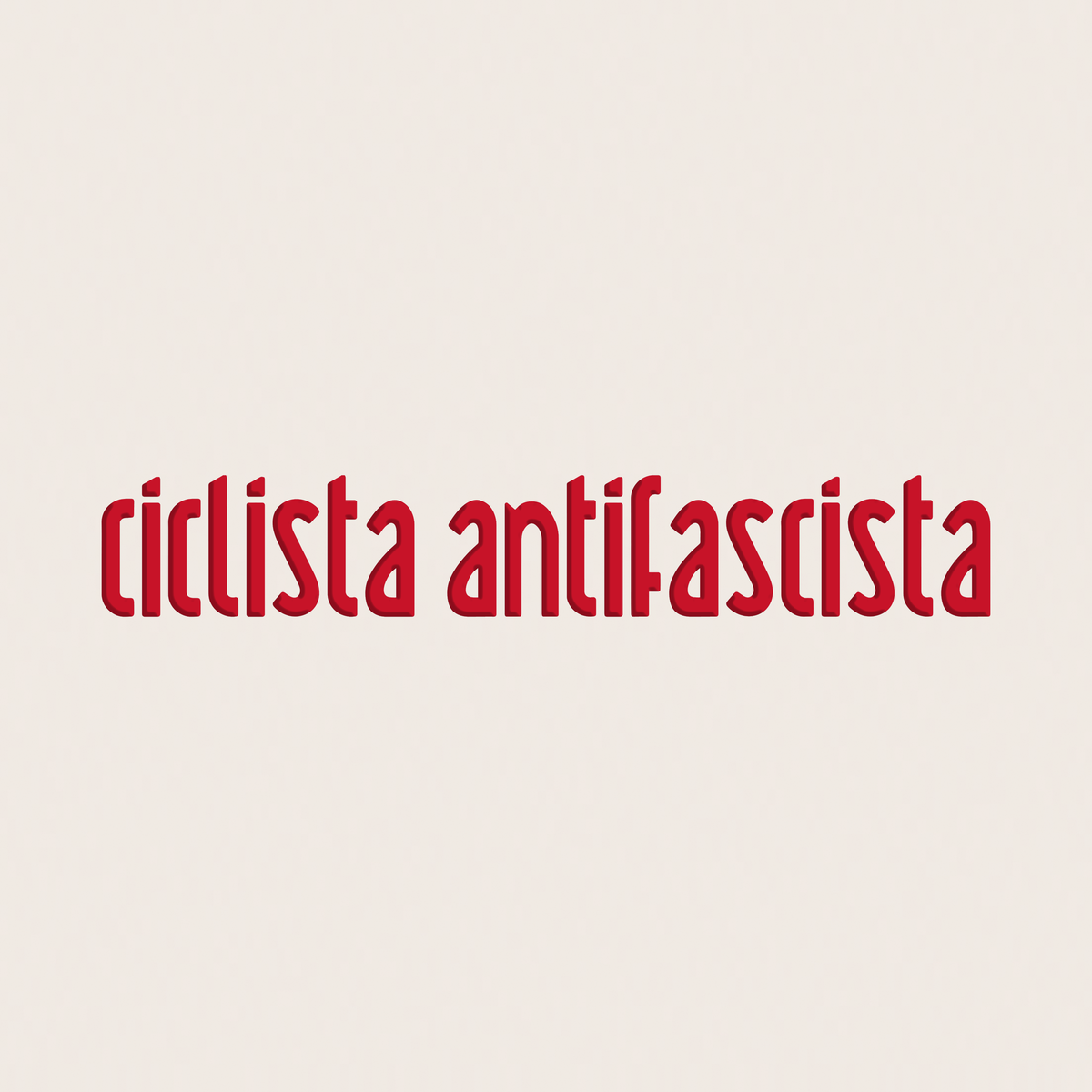 transferaufkleber - 2stk. ciclista antifascista
