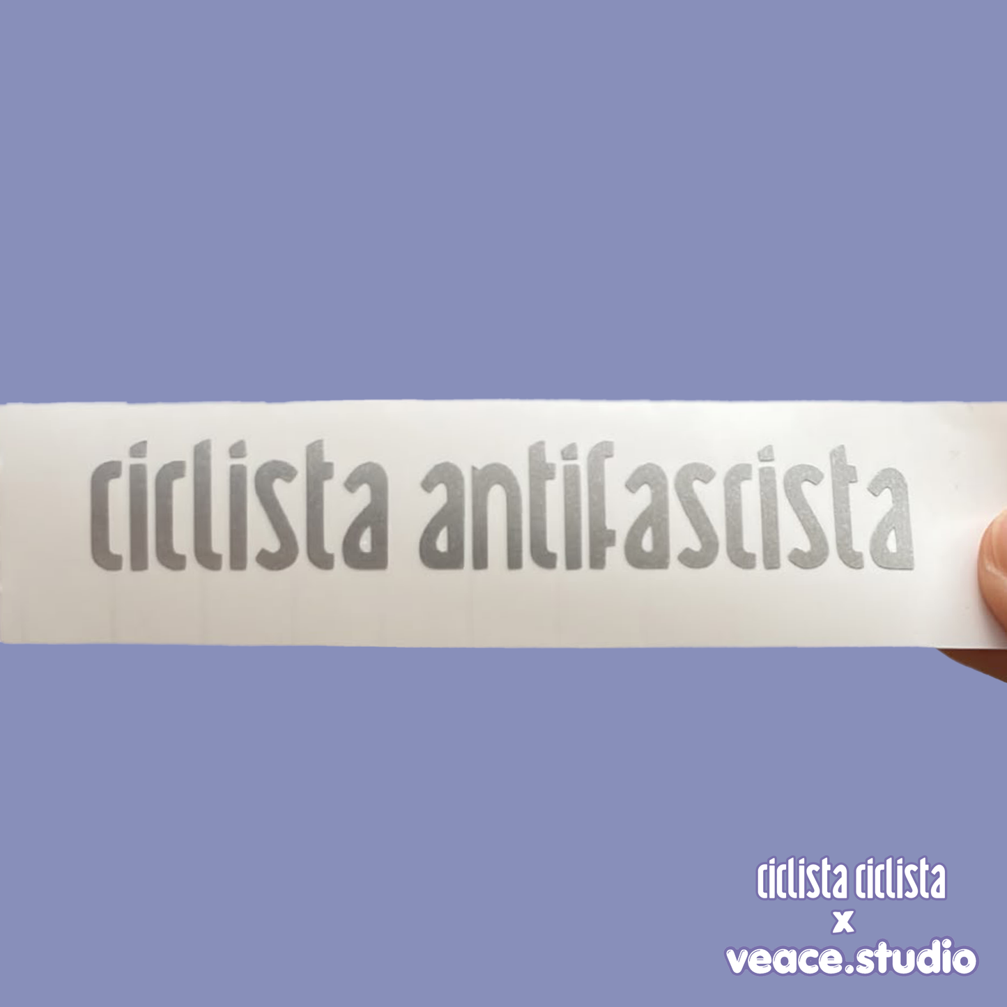 transferaufkleber - 1stk. ciclista antifascista special edition x veace.studio