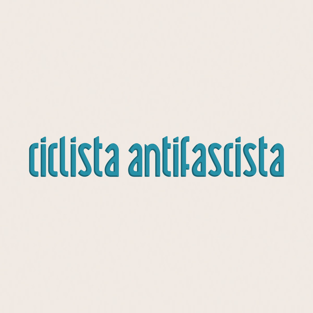 transferaufkleber - 2stk. ciclista antifascista