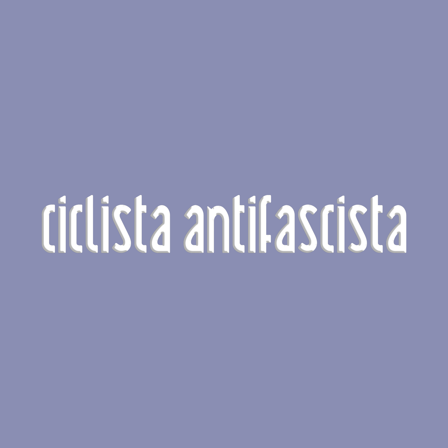 transferaufkleber - 2stk. ciclista antifascista