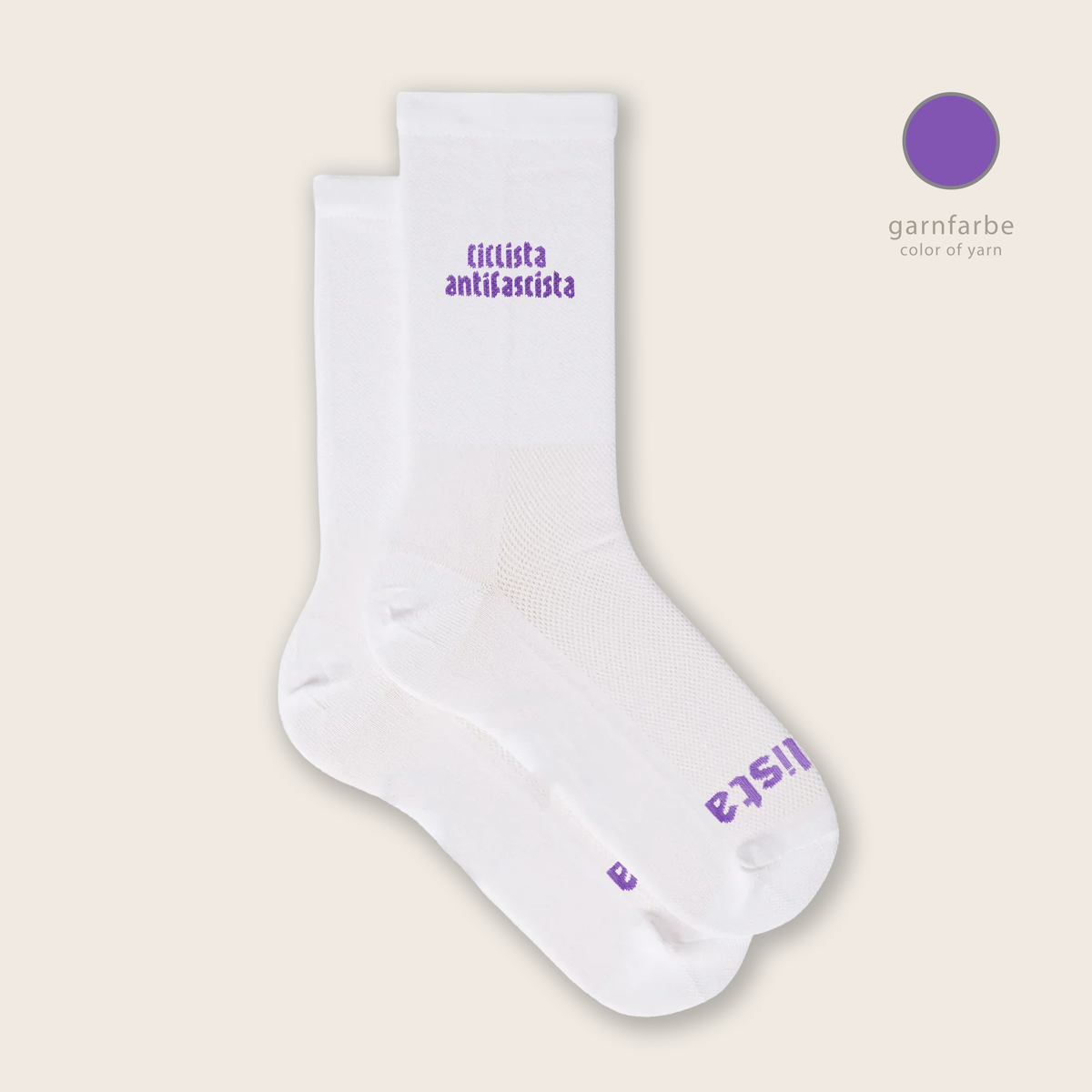 rad socken - ciclista antifascista logo