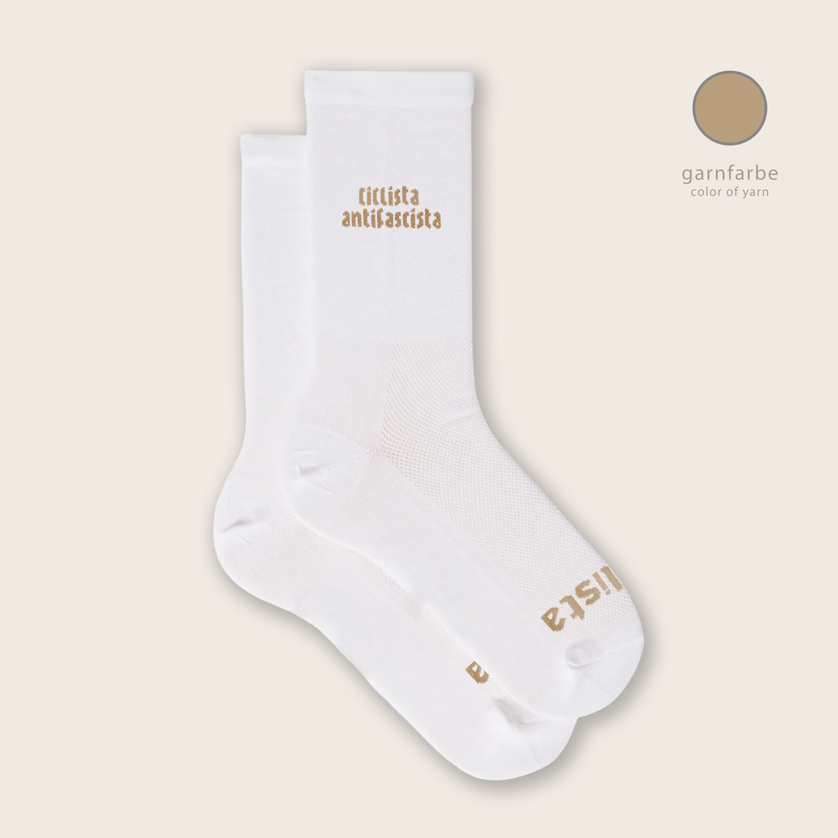 rad socken - ciclista antifascista logo