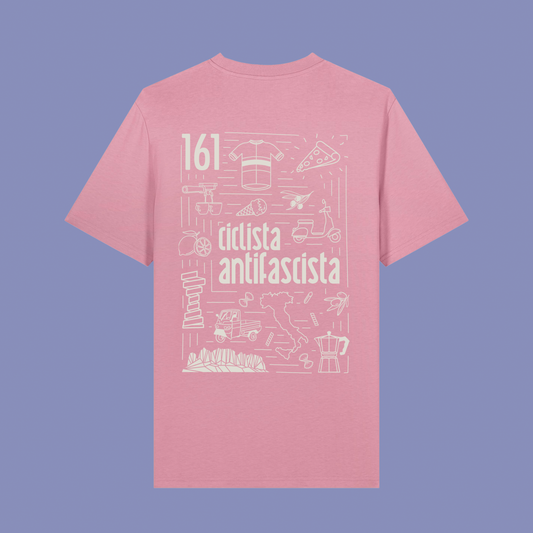 t-shirt - unisex - manueller siebdruck - ciclista antifascista - summer