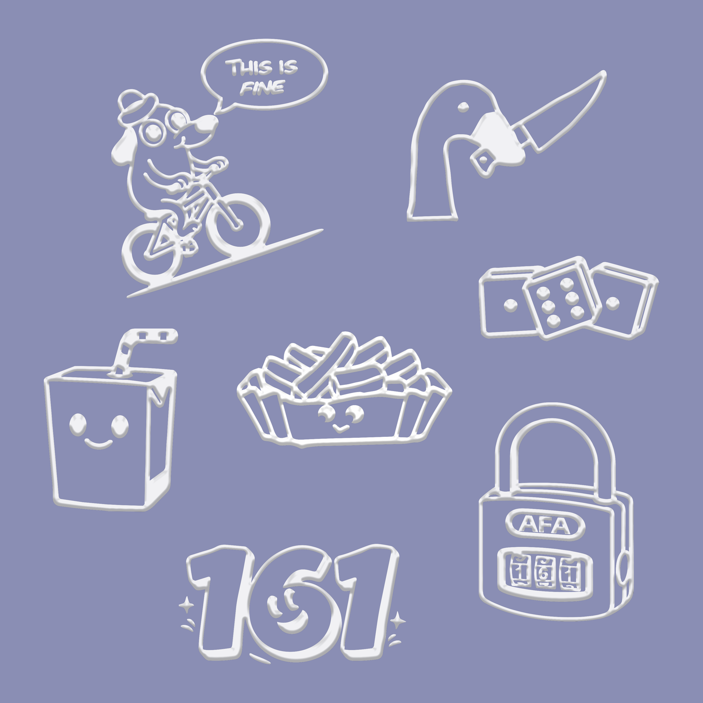 transfer sticker - 1 pc. sticker sheet