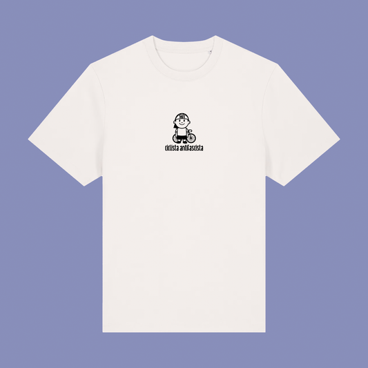 t-shirt - unisex - manueller siebdruck - racker:in
