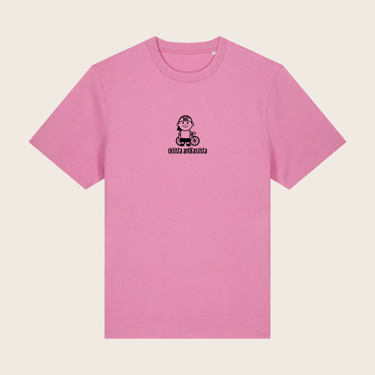 t-shirt - unisex - hand screen printing - racker:in