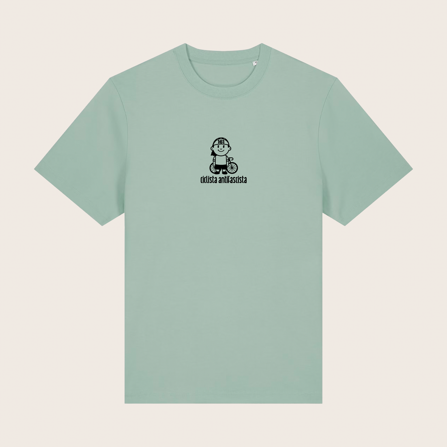 t-shirt - unisex - hand screen printing - racker:in