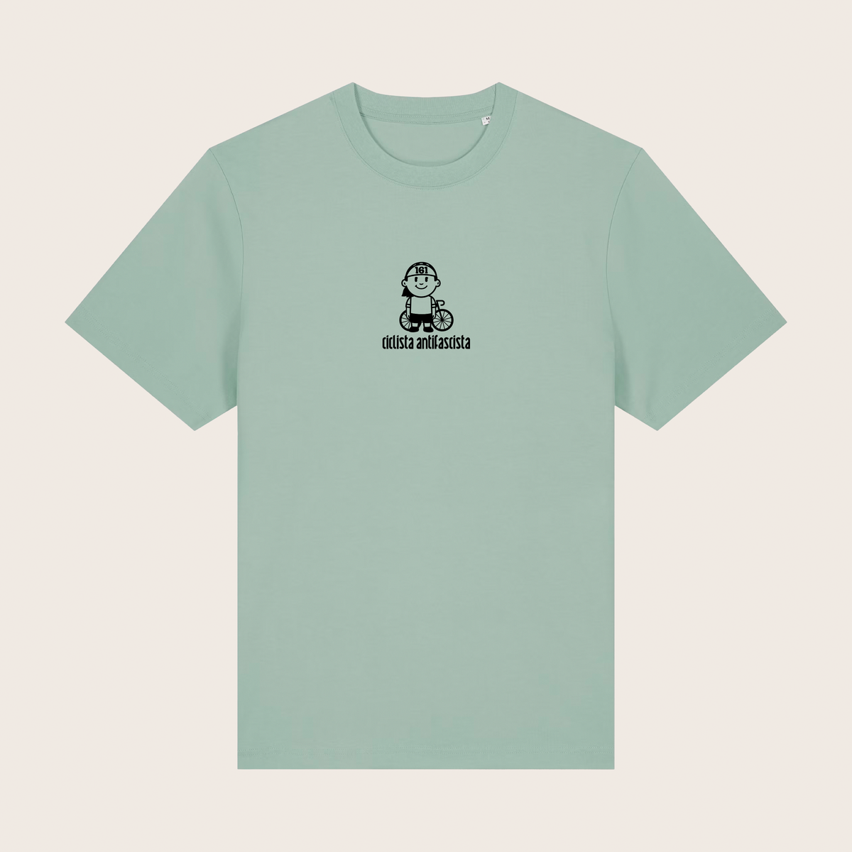 t-shirt - unisex - manueller siebdruck - racker:in